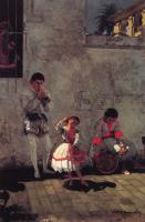 Eakins, Thomas - A Street Scene in Seville